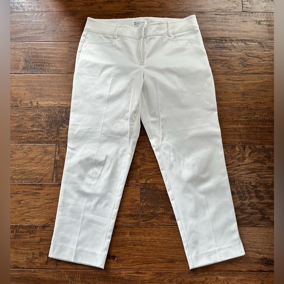 New York & Company Pants - New York & Company White Crop Pants